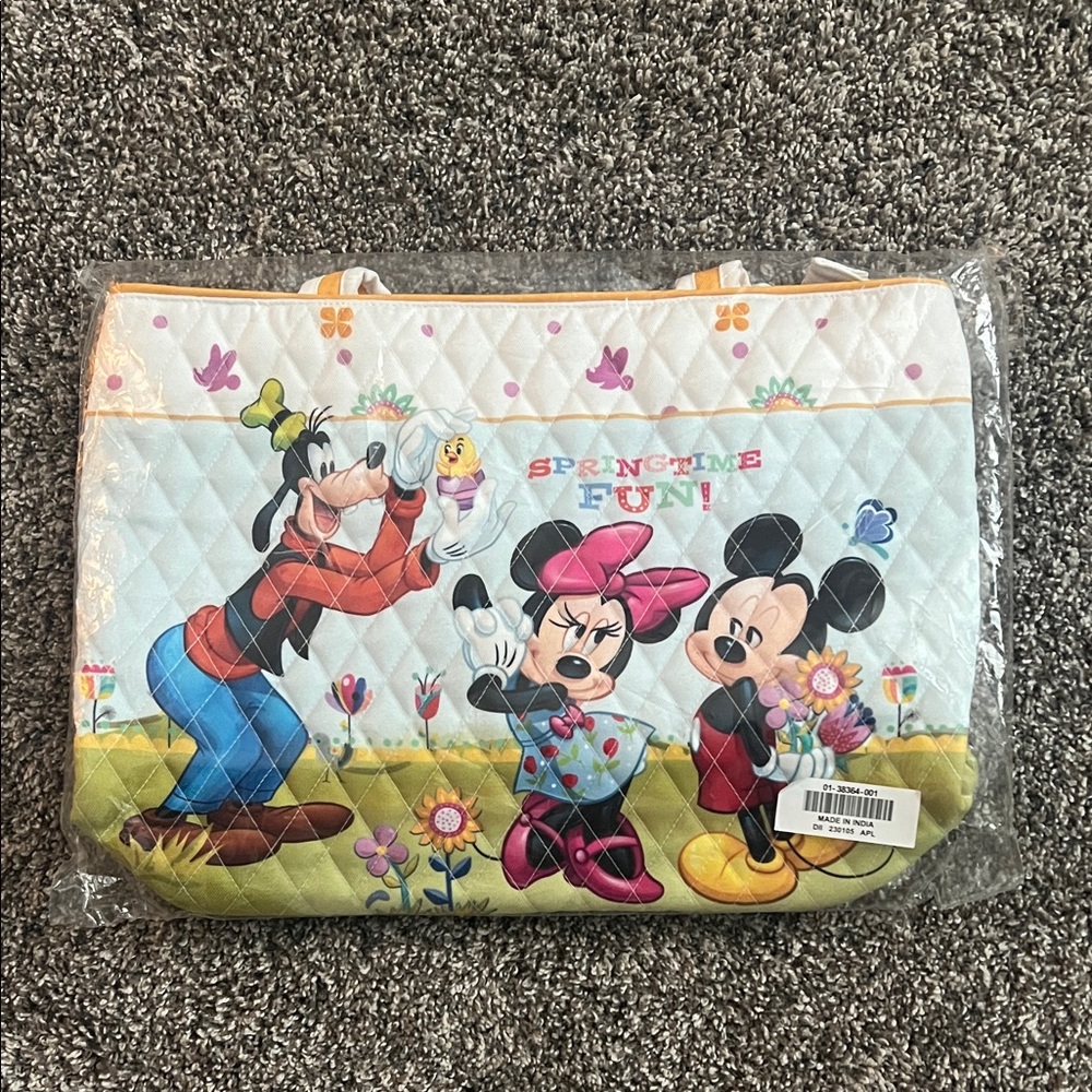 The Bradford Exchange Disney Characters Quilted Tote - Multicolor